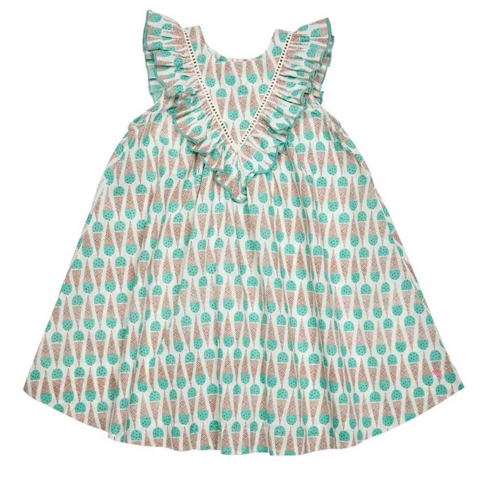 Pink Chicken Marley Dress Mint cones